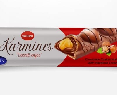 Chocolate-Coated Wafer with Hazelnut Cream